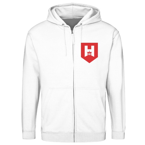 Mikina na zip unisex s potiskem Klokanka E-HASKY.cz